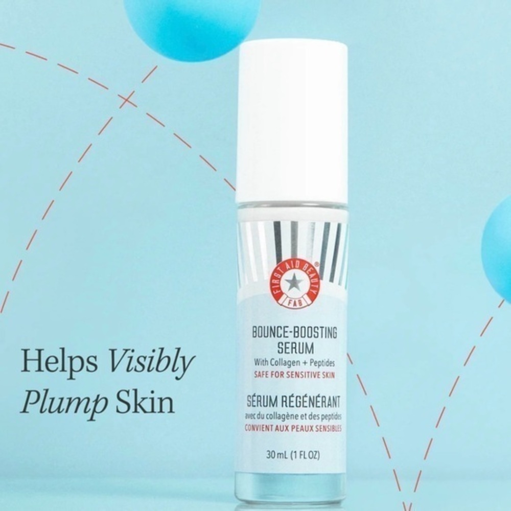 🌸NWT First Aid Beauty Bounce-Boosting Serum with Collagen and Peptides